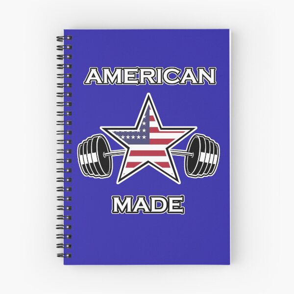 Item preview, American Made patriotic workout design designed and sold by ROEfifty.