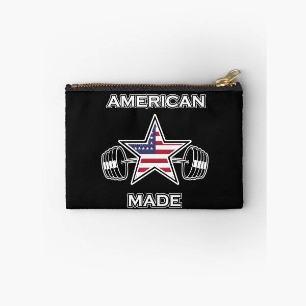 Item preview, American Made patriotic workout design designed and sold by ROEfifty.