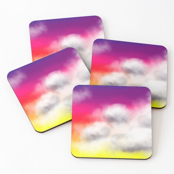 Item preview, Rainbow Sunset Clouds designed and sold by MahdHaus.