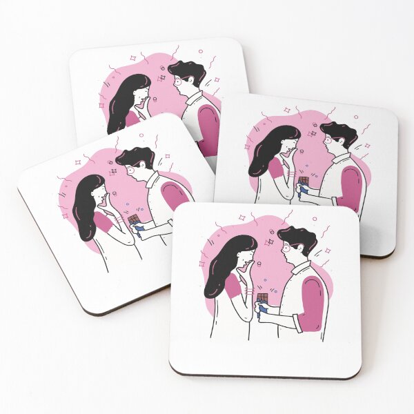 Item preview, Cute Lovers Giving Choclate designed and sold by Kuldeep575.