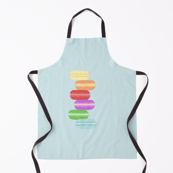 Item preview, Rainbow Macarons Colorful Food  designed and sold by mimosadesigns.