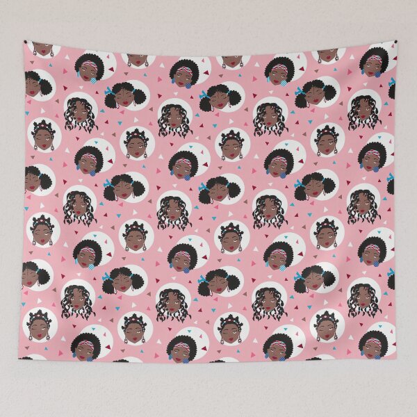 Item preview, Black History Month Pink Pattern designed and sold by Chill360.