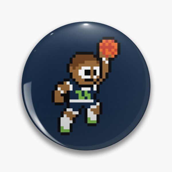 Item preview, Minnesota Timberwolves (8-bit Basketball Player) designed and sold by The Armorsmith.
