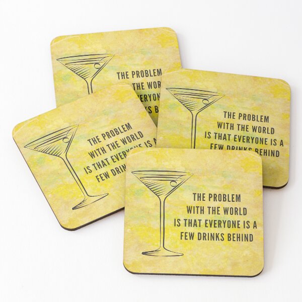 Item preview, Fun classic drink quote designed and sold by FixTheSupreme.