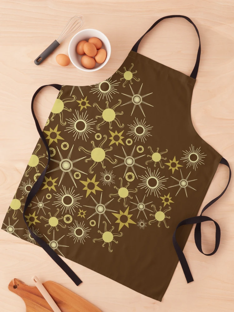 Thumbnail 1 of 6, Apron, Sun Pattern designed and sold by Krystal Thomas.