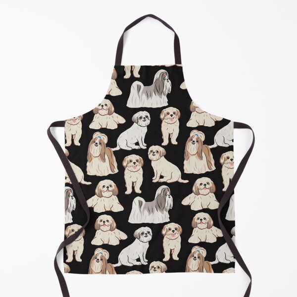 Item preview, Shih Tzu Dogs Black designed and sold by RainbirdGifts.