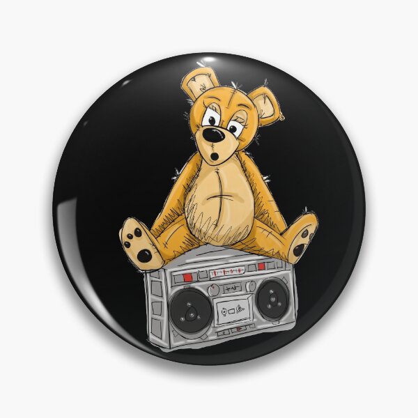 Artikelvorschau, DJ Teddy Bear im Radio entworfen und verkauft von Bread.