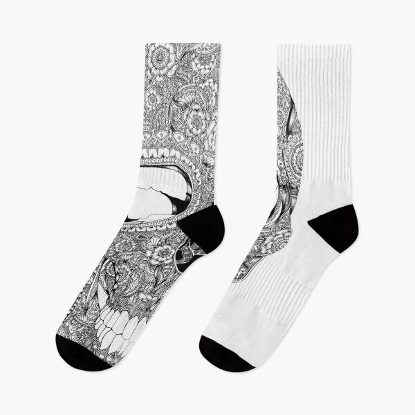 Item preview, 'Patterned Skull' designed and sold by Claire Brandt.