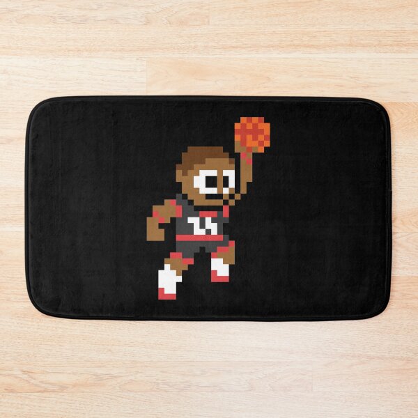 Aperçu de l'œuvre Portland Trailblazers (8-bit Basketball Player) créée et vendue par The Armorsmith.