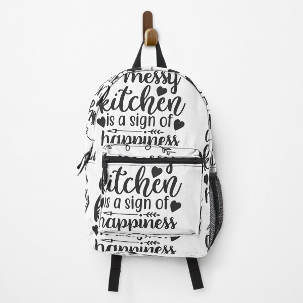 Item preview, A messy kitchen is a sign of happiness designed and sold by Herodz.