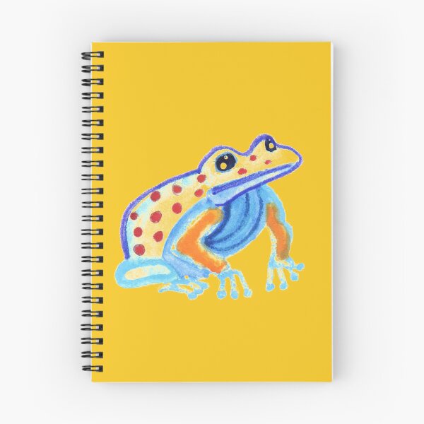 Item preview, Blue polka dotted frog designed and sold by pgorostiza.