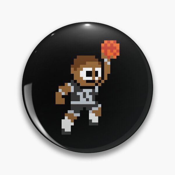 Artikelvorschau, San Antonio Spurs (8-bit Basketball Player) entworfen und verkauft von The Armorsmith.