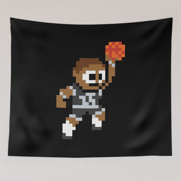 Item preview, San Antonio Spurs (8-bit Basketball Player) designed and sold by The Armorsmith.
