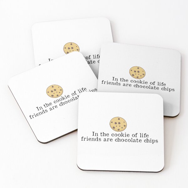Item preview, in the cookie of life friends are chocolate chips designed and sold by Badrart.