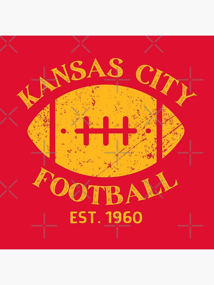 NFL Vintage Kansas City Chiefs Art Print Color 8 X 10 REPRINT Photo Picture