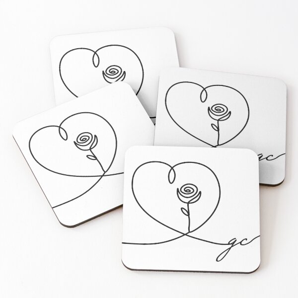 Item preview, White Rose Inspired Greyson Chance Logo  designed and sold by TheQueuingLife.