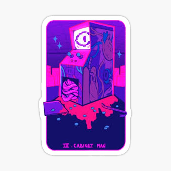 Cabinet Man III Sticker