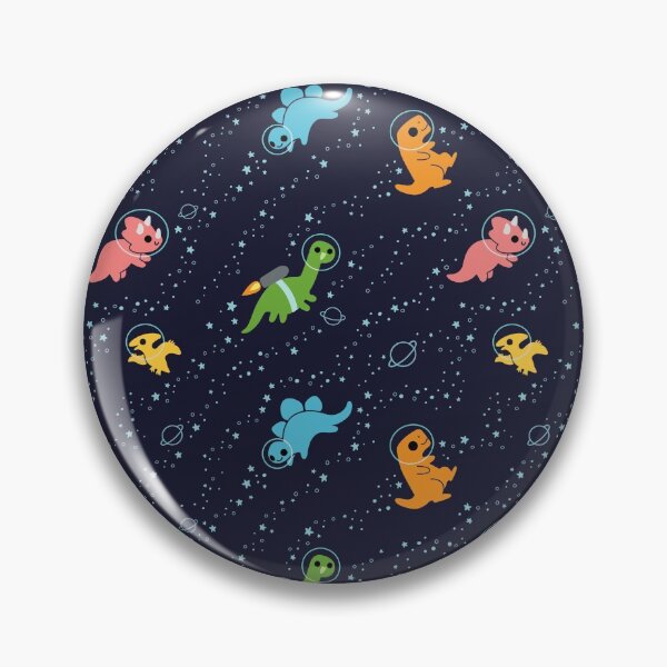 Item preview, Dinosaurs In Space Pattern designed and sold by KristyKate.