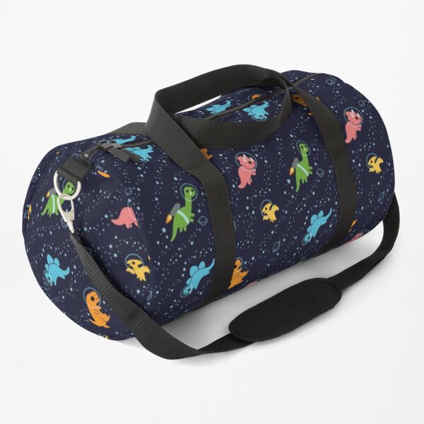 Dinosaurs In Space Duffle Bag