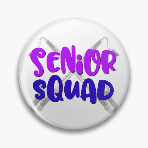 Item preview, Senior Squad - Bass Clarinet designed and sold by BandMomDesigns.