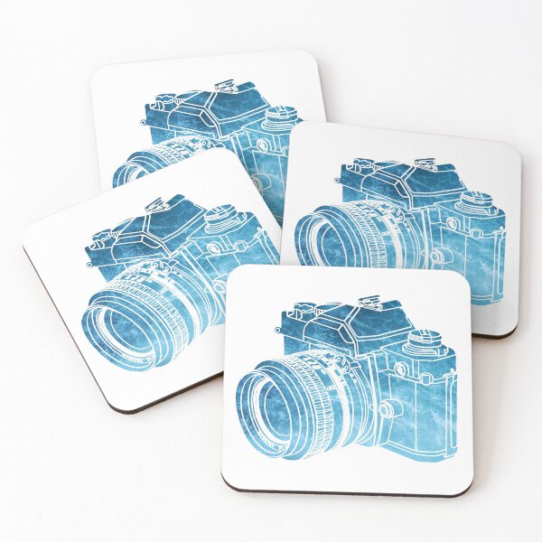 Item preview, 35mm Film Camera Aqua Waves designed and sold by goodbai.