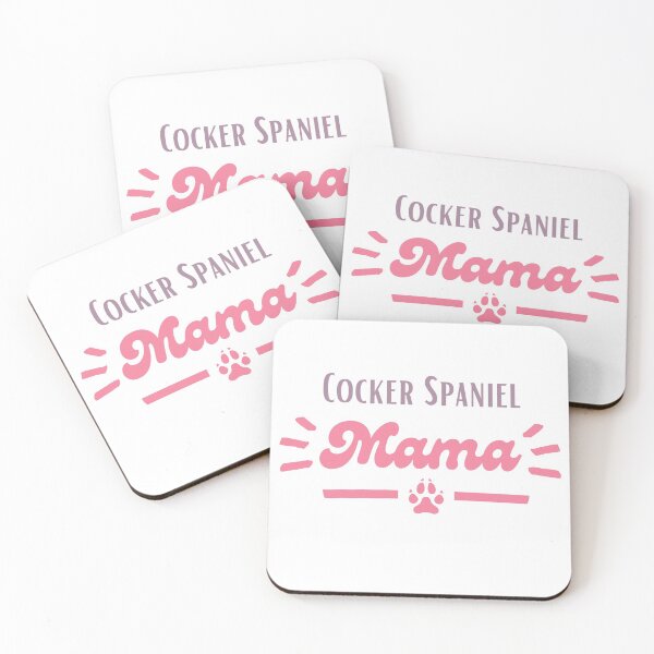 Artikelvorschau, Cocker Spaniel Mama | Cocker Spaniel Mom | Cocker Spaniel Geschenk entworfen und verkauft von Presto Prints Design.
