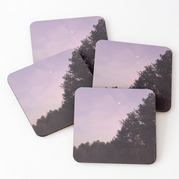 Item preview, Violet Sky Above A Forest designed and sold by Nikola Paunovic.
