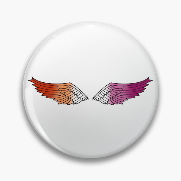 Item preview, Lesbian Pride Wings designed and sold by MyKindOfCrazy.