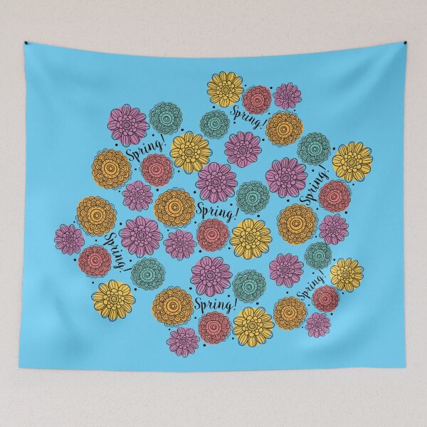 Item preview, Spring Time Flower Pattern  designed and sold by Warrior Veteran Clothing.