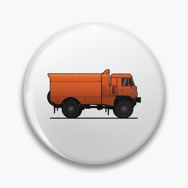 Item preview, Orange Soviet Truck designed and sold by mapurito.
