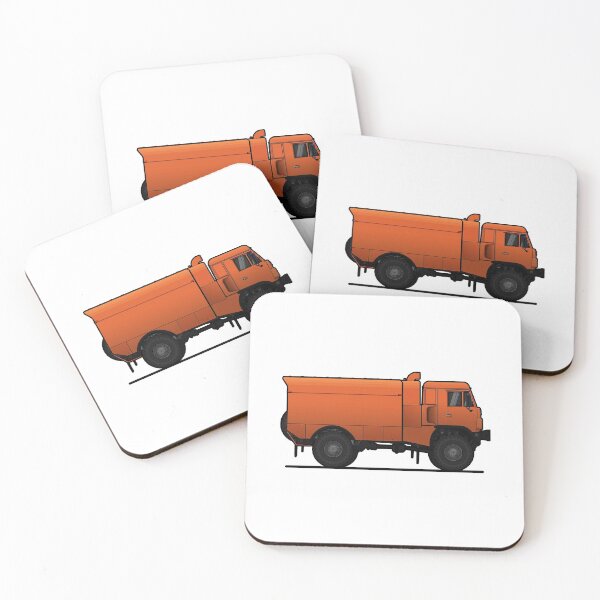 Item preview, Orange Soviet Truck designed and sold by mapurito.