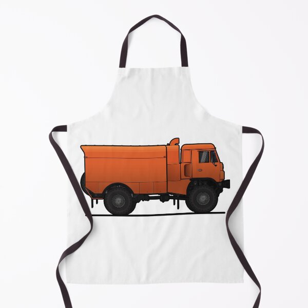 Item preview, Orange Soviet Truck designed and sold by mapurito.