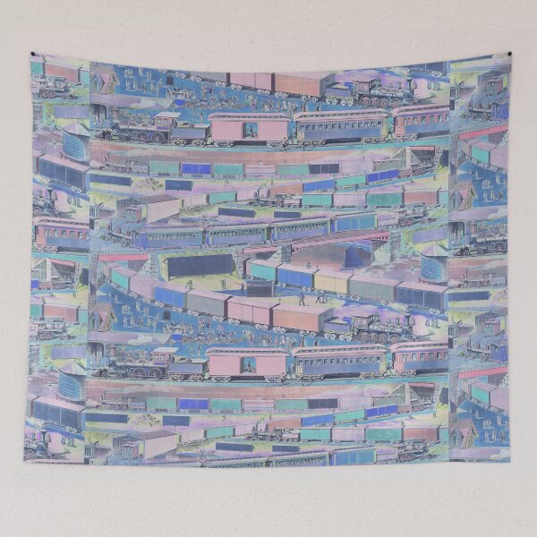 Item preview, Vintage Transportation Scene designed and sold by JoyforU.