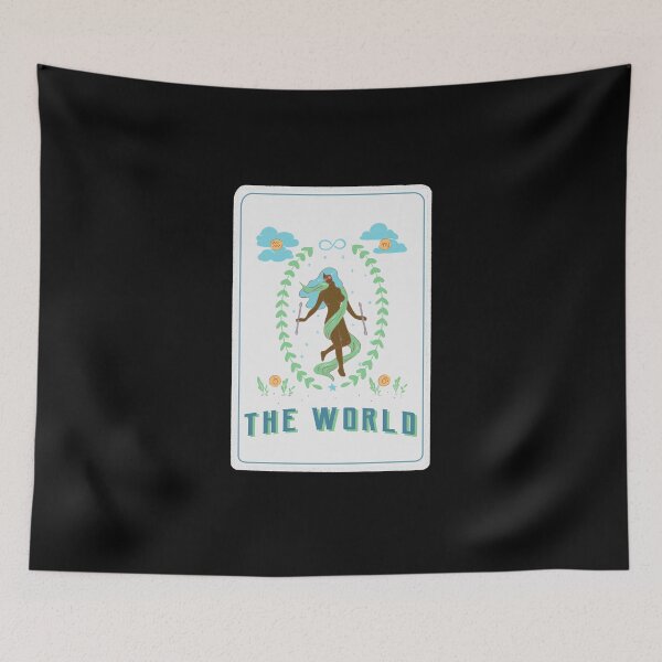 Item preview, Tarot Card The World designed and sold by LadyZodiac.