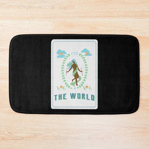 Item preview, Tarot Card The World designed and sold by LadyZodiac.