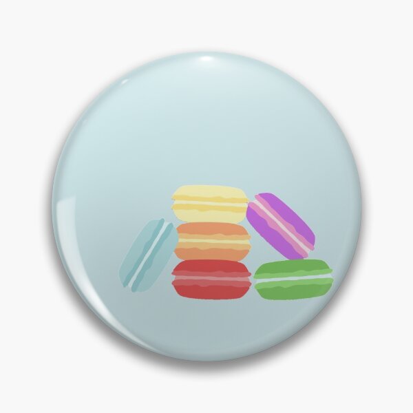 Item preview, Rainbow Macarons French Dessert designed and sold by mimosadesigns.