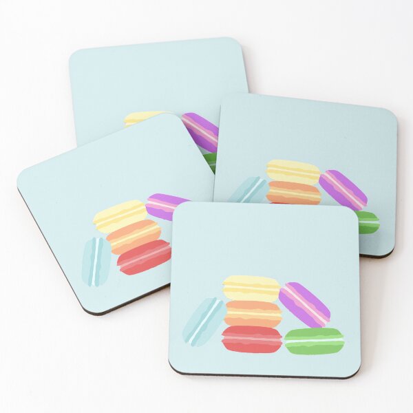 Item preview, Rainbow Macarons French Dessert designed and sold by mimosadesigns.