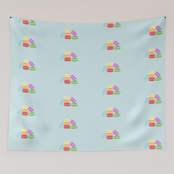 Item preview, Rainbow Macarons French Dessert designed and sold by mimosadesigns.
