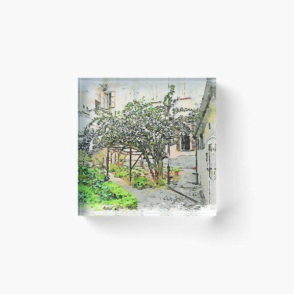 Item preview, Istituto Emiliani: flowering tree designed and sold by Giuseppe Cocco.