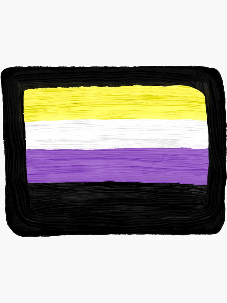 Nonbinary Pride Flag Sticker For Sale By Baileyfinn Redbubble 2047