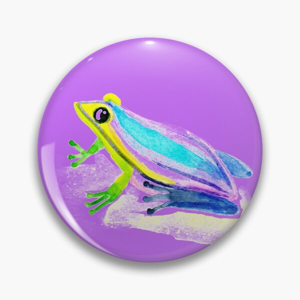 Item preview, profile colored frog designed and sold by pgorostiza.