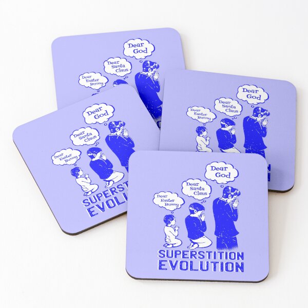 Item preview, superstition evolution funny designed and sold by Gossip Rag.
