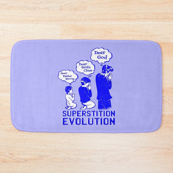 Item preview, superstition evolution funny designed and sold by Gossip Rag.