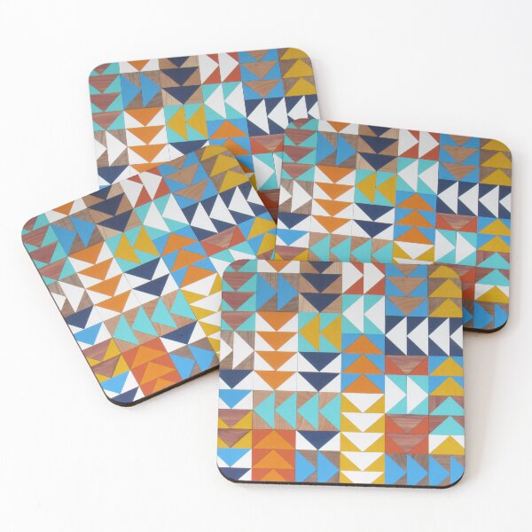 Item preview, Wild Geese in Blues/Yellows/Wood designed and sold by AlisonBradley.