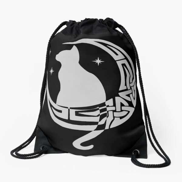Item preview, White Celtic Moon Cat designed and sold by Depic Spirit.