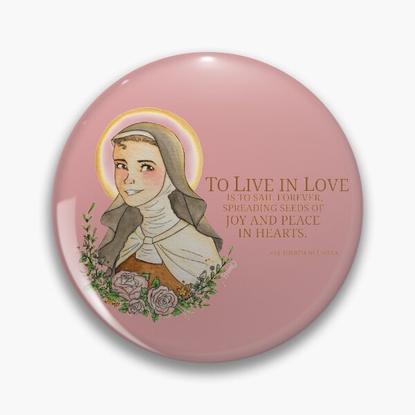 Item preview, St. Therese of the Child Jesus designed and sold by SaintlyStitches.