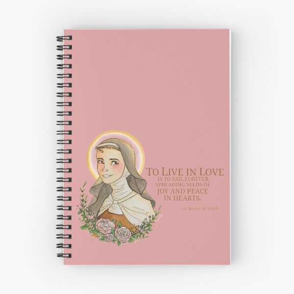 Artikelvorschau, Die heilige Therese vom Jesuskind entworfen und verkauft von SaintlyStitches.
