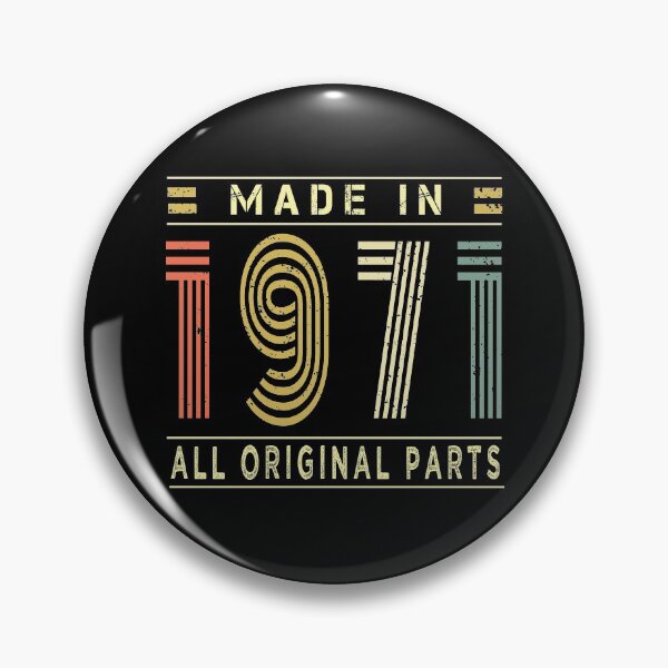 Item preview, Made In 1971- Vintage 50th Birthday Gift designed and sold by osamamohamad.