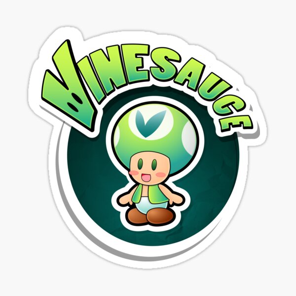 "Vinesauce" Sticker by Keeyo Redbubble