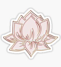 Lotus Flower Symbol Wisdom & Enlightenment Buddhism Zen Sticker